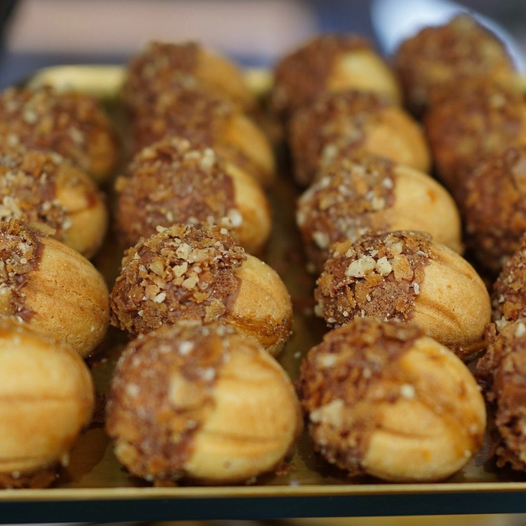 Орешки с начинкой